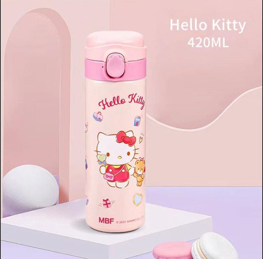 Hello Kitty Stainless Steel Refill Cup, 420 ml