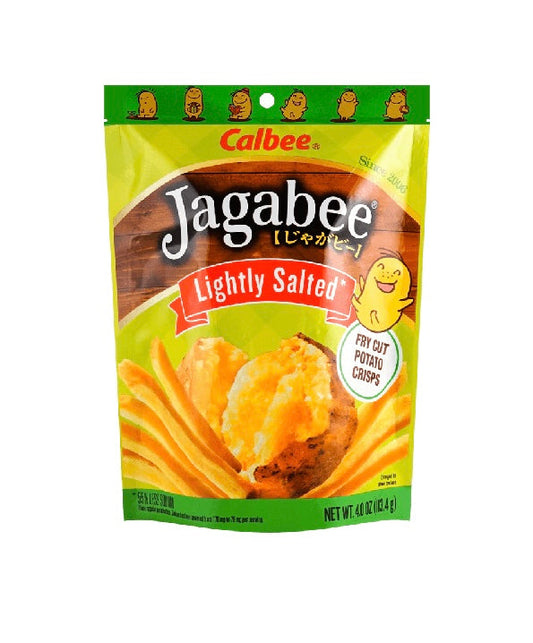 Calbee Jagabee Lightly Salted French Fries Crisp, 4oz