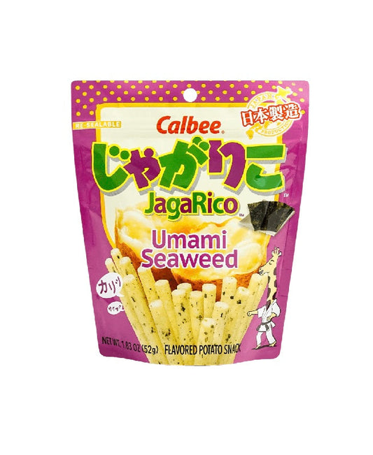 Calbee Jagarico Potato Sticks Umami Seaweed Flavor, 2.12oz