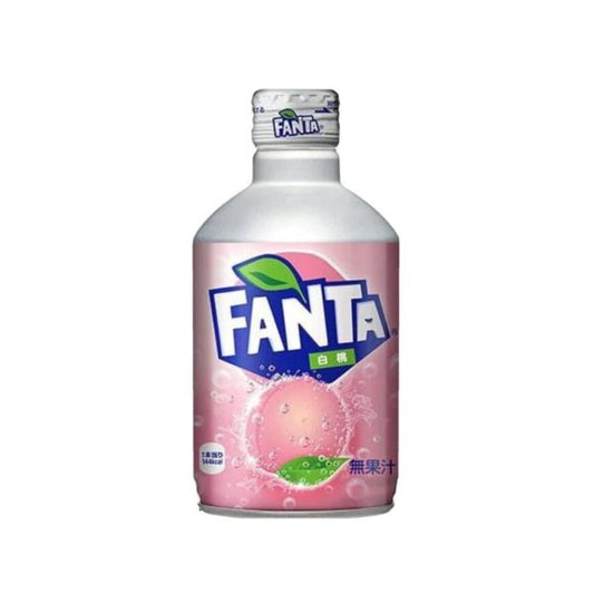 Fanta White Peach Soda, 300ml