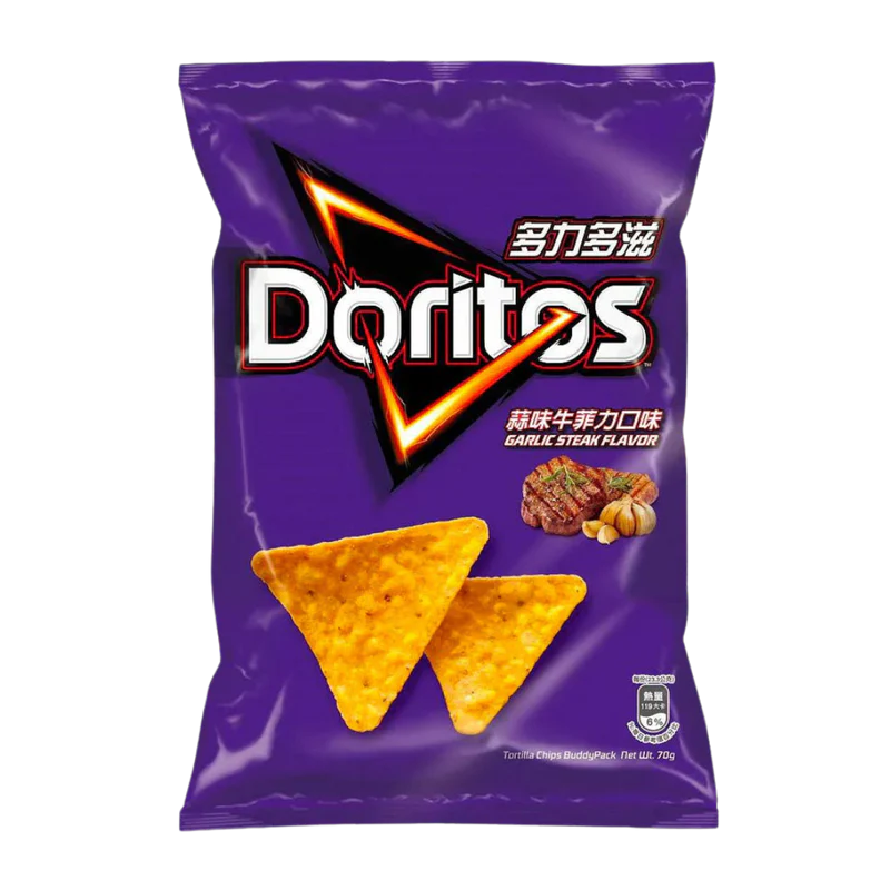 Doritos Taiwan Garlic Filet Steak Flavor