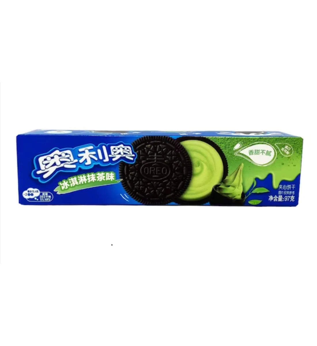 Oreos Sandwich Green Matcha Ice Cream