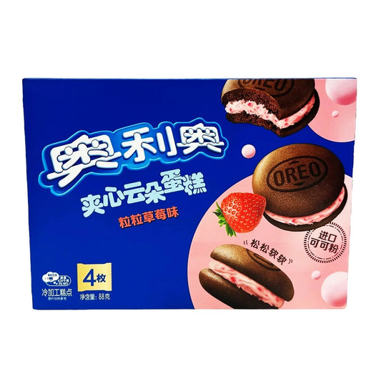 Oreo Cloud Cakes Strawberry Flavor, 88g